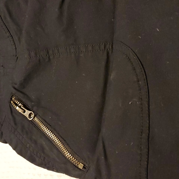 Lane Bryant SZ 18 Black cotton shorts,see pics,pockets front & back lightweight - Picture 4 of 8
